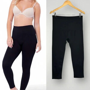NWOT Shapermint Empetua | At Waist Shaping Leggings Cropped Stretch Black